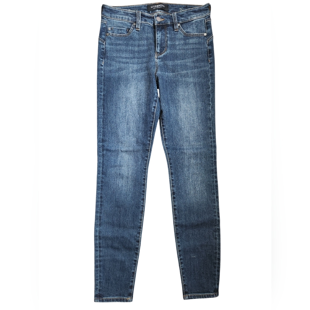 Liverpool Denim The Hugger Skinny Jeans Size 4/27